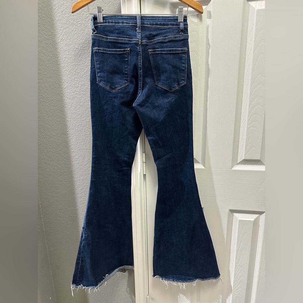 Vervet Women's Flare & Wide Leg Jeans - Blue Size 25 - Picture 4 of 5
